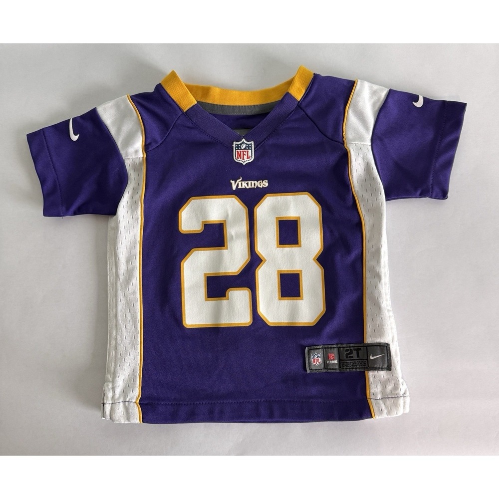 Minnesota Vikings Football Nike Adrian Peterson Kids Boys Toddler Jersey 2T